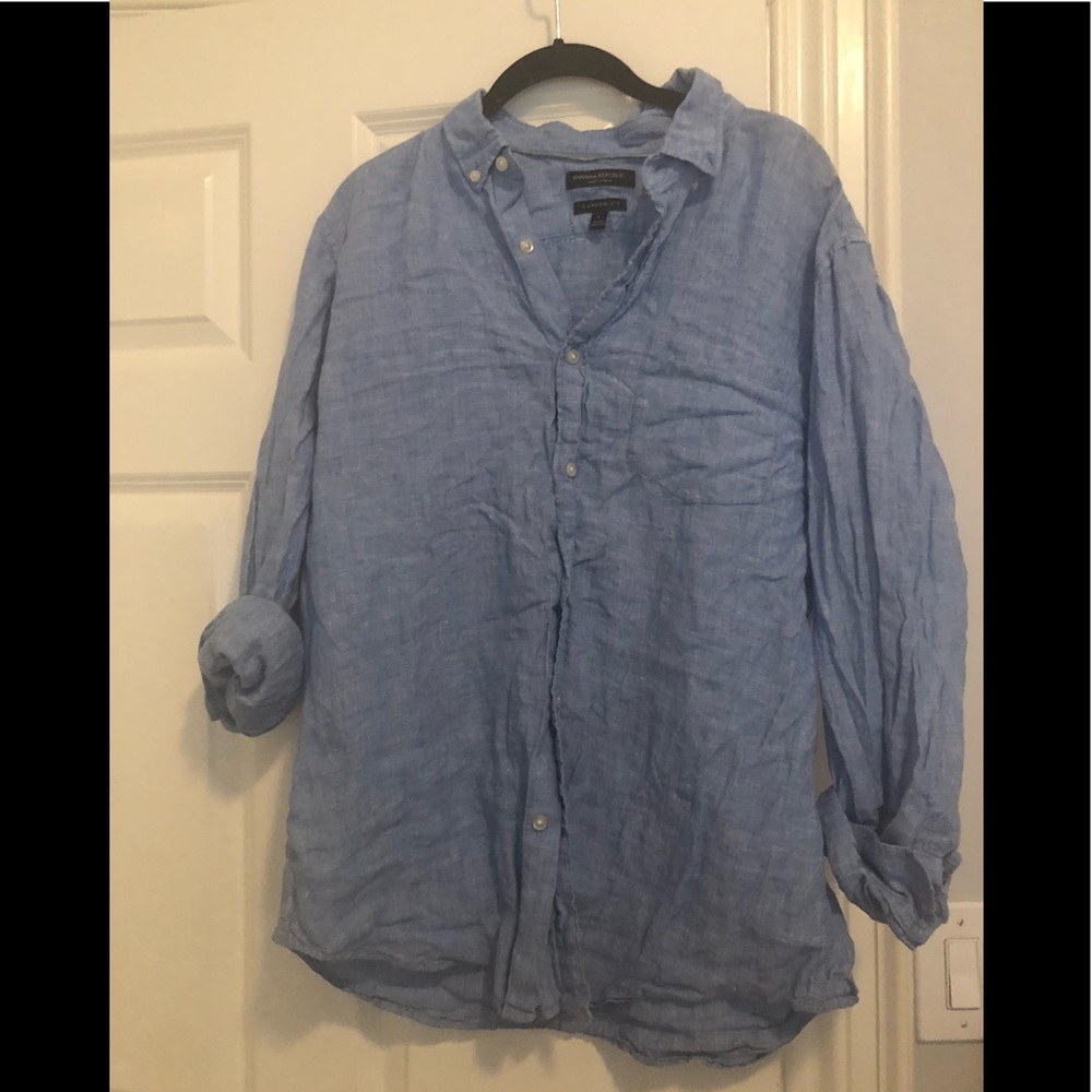 Men’s Banana Republic Linen Shirt